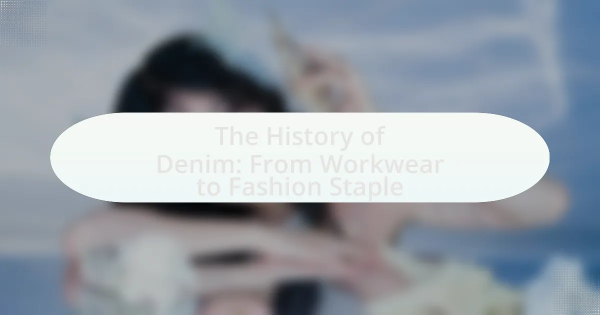 The History of Denim: From Workwear to Fashion Staple