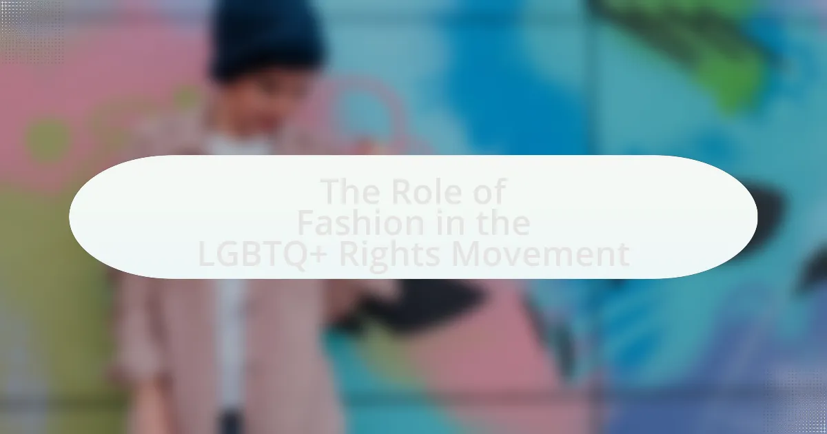 The Role of Fashion in the  Rights Movement