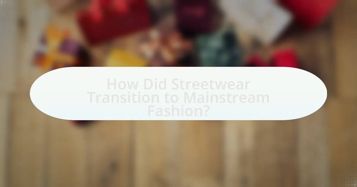 How Did Streetwear Transition to Mainstream Fashion?